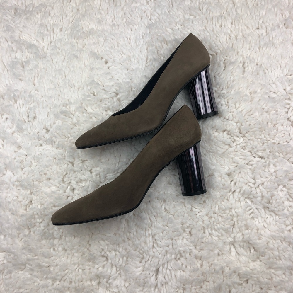 Stuart Weitzman Mirrored Heels Size 8